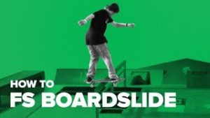 How to FS Boardslide on a Skateboard