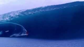 Сёрфинг - огромные волны Таити 2013